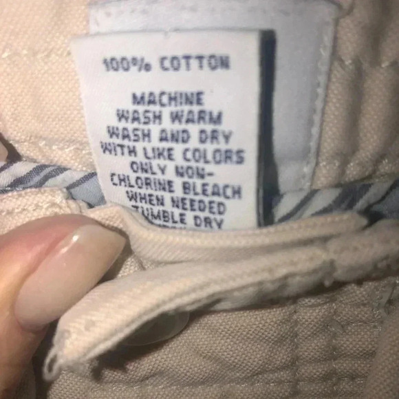 Gap drawstring tan pants sz sm - Picture 6 of 6